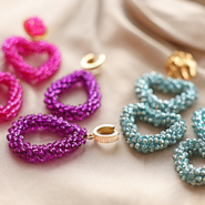 Schmucksets Ohrringe mit Top-Facett-Anhängern designen