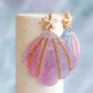 Schmucksets Sealife-Schmuck Inspiration mit Resin- und Edelstahl-Anhaenger