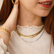 Schmucksets Mix & Match Edelstahlketten und -armbänder