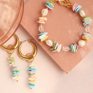 Schmucksets Sommerlicher Schmuck: Inspirationen mit Perlmuttperlen