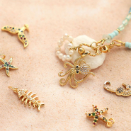 Schmucksets Mit TQ-Messing-Anhaengern Schmuck im Sea-Life-Styl fertigen