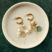 Schmucksets Geschmackvoller Boho-Chic-Schmuck mit Acrylperlen