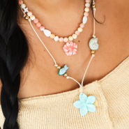 Schmucksets Schmuckdesigns mit Perlmuttperlen