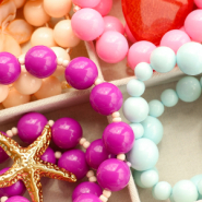 Neu Große Acrylperlen farbstark und vielseitig