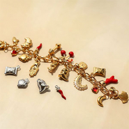 Schmucksets Farbakzente mit Anhänger aus Edelstahl setzen