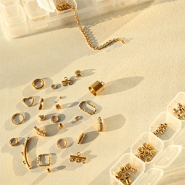 Neu Neues, vielseitiges Schmuckzubehör aus Edelstahl