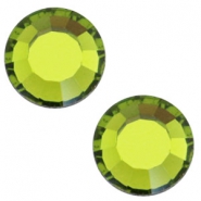 Swarovski Elements SS20 flat back (4.7mm) Olivine green