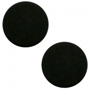 20 mm flach Cabochon Polaris Elements matt Black