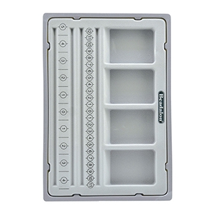 Beadalon Armband / Perlenbrett Grey