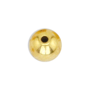 Beadalon Memory Wire Endkappen 3mm Gold