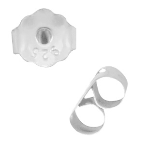 925 Silber Zubeh&ouml;r Ohrstopper Ohrringe Silber