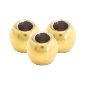 Stainless Steel - Rostfrei Stahl Perlen 3mm Gold