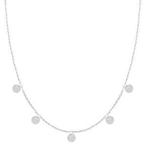 Ketten aus Stainless Steel - Rostfreiem Stahl Munze Silber