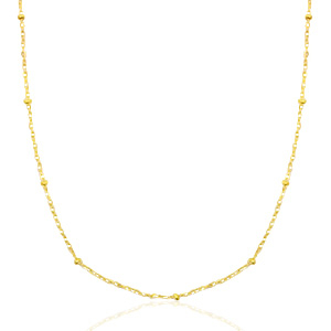 Ketten aus Stainless Steel - Rostfreiem Stahl Ball Mix&Match Gold