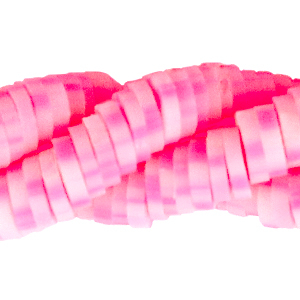 Katsuki Perlen 6mm Azalea neon pink