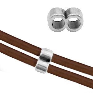 Metall Zubeh&ouml;r DQ "8" Antik silber (Nickelfrei)