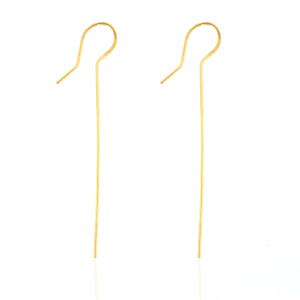 Ohrringe aus Stainless Steel - Rostfreiem Stahl Gold