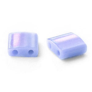 Miyuki Perlen tila 5x5mm Opaque luster light periwinkle blue TL-446