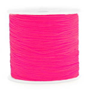 Macram&eacute; Band 0.8mm Neon azalea pink
