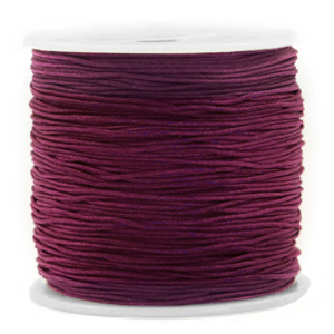 Macram&eacute; Band 0.8mm Royale aubergine purple