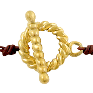 Stainless Steel - Rostfrei Stahl Schmuckzubeh&ouml;r Kapitelverschluss Gold