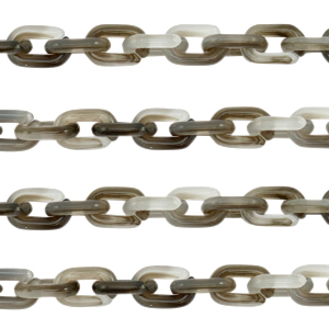 Acrylkette 15mm Grey