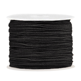 Macram&eacute; Band 1.0mm Black