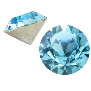 Swarovksi Elements 1028-SS45 Kegelstein (10.3mm) Aquamarine blue