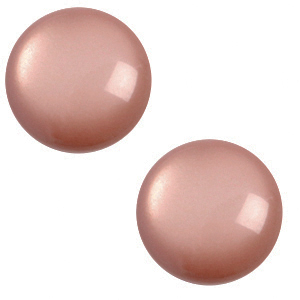 7 mm classic Cabochon Polaris Elements shiny Rouge blush