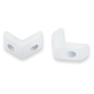 Tile beads Arrow White