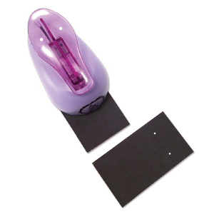 Beadsmith Stanze f&uuml;r Schmuckkarte Ohrstecker Lila