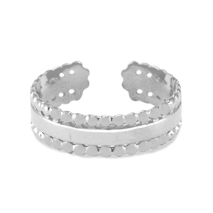 Ringe aus Stainless Steel - Rostfreiem Stahl Silber