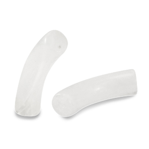 Acryl perlen Tube Transparent marble