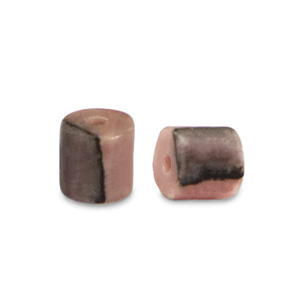 Natursteinperlen Marmor Disc 2x2mm Pink-brown