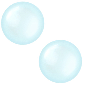 12 mm classic Cabochon Polaris Elements Lucido Arctic blue