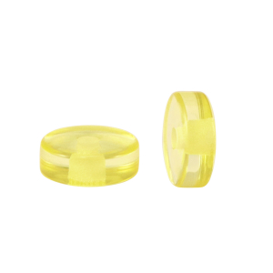 Polaris Elements Perlen Disc 6mm Cristallo Lemon yellow