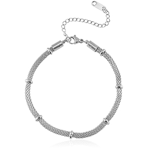 Armb&auml;nder aus Stainless Steel - Rostfreiem Stahl Silber