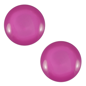20 mm classic Cabochon Polaris Elements Lucido Anemone pink