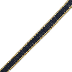 Schmuckband Dark blue-gold