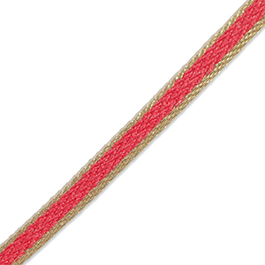 Schmuckband Raspberry pink-gold
