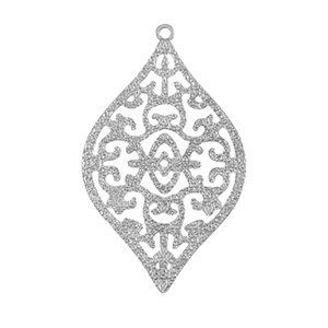 Stainless Steel - Rostfrei Stahl Anh&auml;nger Bohemian Silver