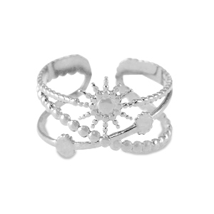 Ringe aus Stainless Steel - Rostfreiem Stahl Silber