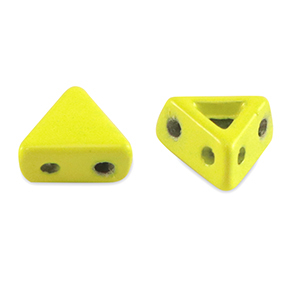 Tile beads Dreieck Yellow