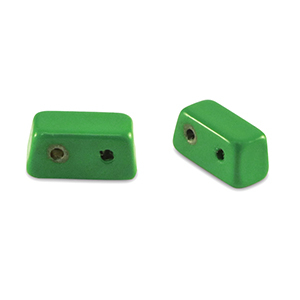 Tile beads Rechteck Green