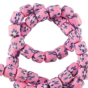 Polymer Perlen 6mm Taffy pink