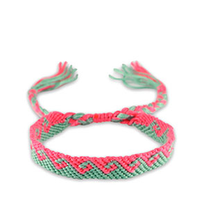 Armb&auml;nder Neon pink-turquoise
