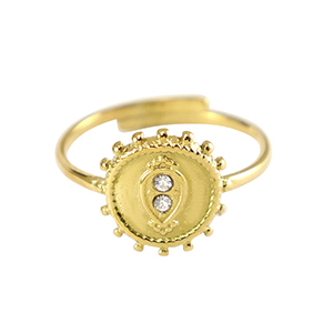 Ringe aus Stainless Steel - Rostfreiem Stahl Gold