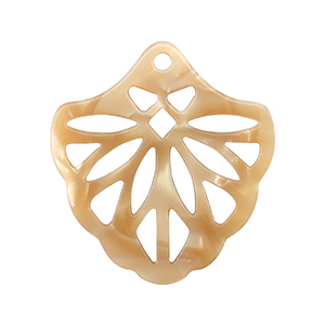 Resin Anh&auml;nger Sand brown