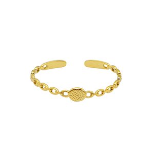 Ringe aus Stainless Steel - Rostfreiem Stahl Gold