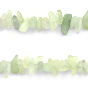 Chips Steine Perlen Crysolite green